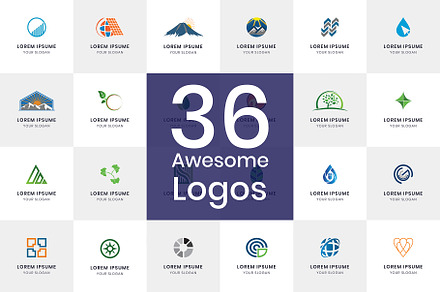 36 Creative Logos