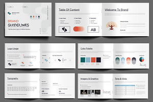 New Brand Guideline Layout, a Brochure Template by MightyDesign