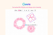 Quirky Lace — Frames & Borders, a Decorative Illustration by Liliia Polos Illustration (Thumbnail 9 of 10)