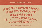 Rusty Rovers - Handdrawn Typeface, a Font by Krakenbox Studio (Thumbnail 13 of 16)