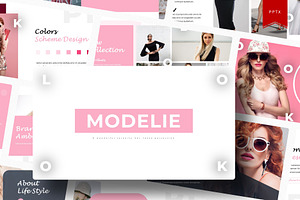 Modelie Powerpoint Template