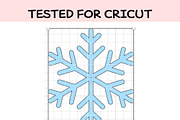 Winter Snowflake SVG Bundle, an Illustration by TheHitShop (Thumbnail 9 of 10)