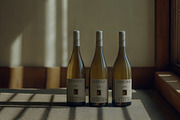 Heritage 03 : Trio Wine Bottle, a Packaging Mockup by Made by Attic (Thumbnail 1 of 2)