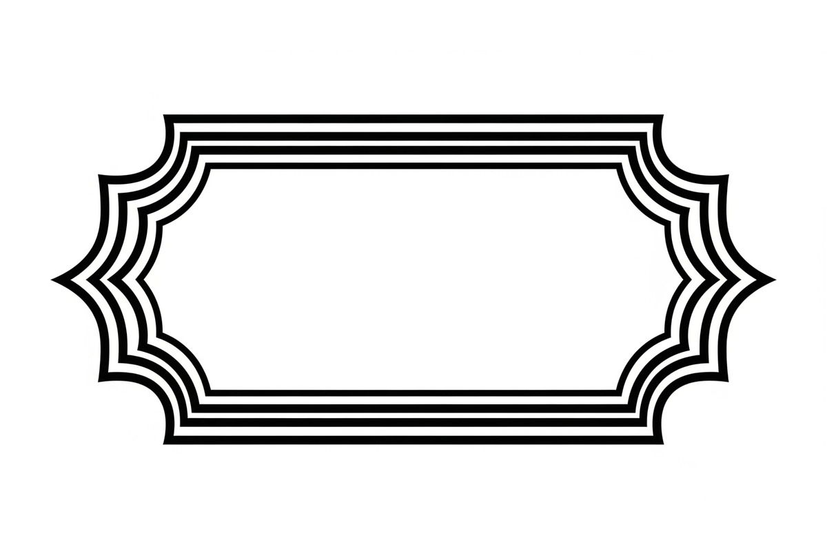 Classic Label Frame Vector Bundle, an Illustration by hafijul (Photo 17 of 30)