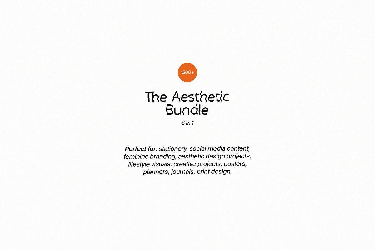 The Aesthetic BUNDLE: 8 in 1, an Object Graphic by divanovskaya_nv (Photo 29 of 30)