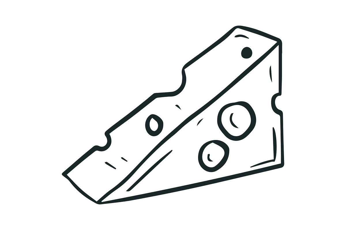 Vector Cheese Graphics, an Illustration by Dorey Kronick Art&Design (Photo 9 of 22)