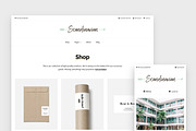 Scandinavian - Minimal WP Shop Theme, a WordPress Template by Hello Detail (Thumbnail 1 of 5)