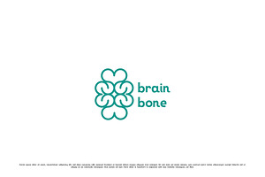Bone Brain Logo Design Illustration, a Branding & Logo Template by Morvana Crew
