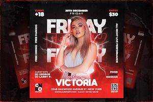 Night Club Party Template, a Poster Template by OnurDemircan