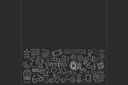 It's movie time! Linear vector set, a Texture Illustration by Art Loft (Thumbnail 9 of 16)