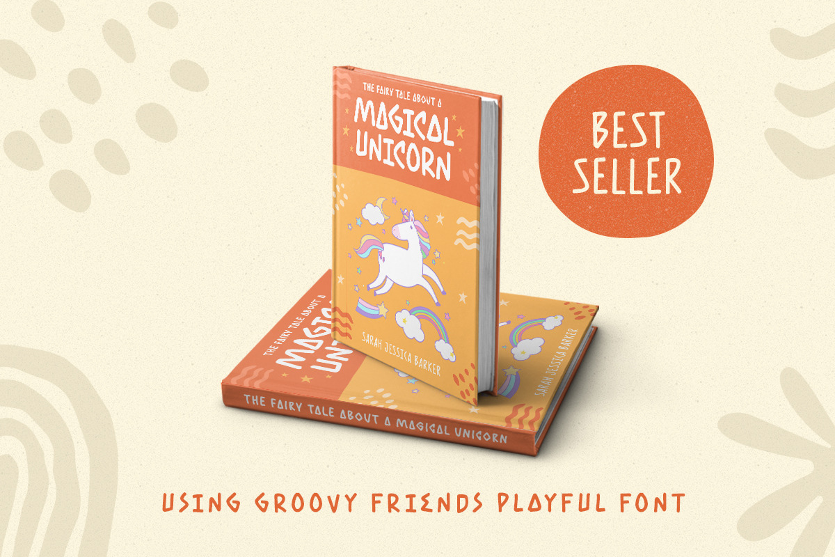Groovy Friends - Playful Font, a Font by Letterhend Studio (Photo 6 of 11)
