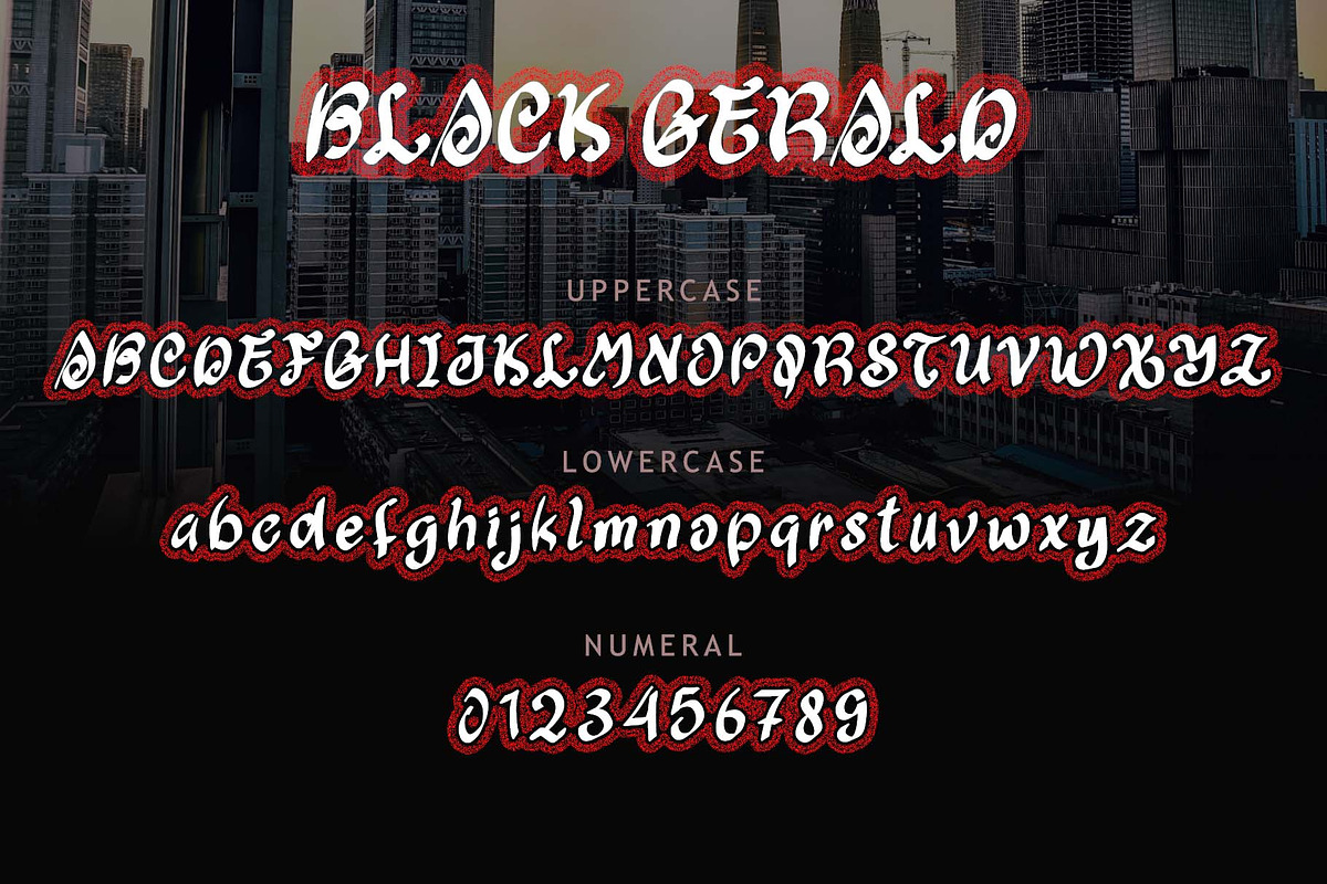 Black Gerald, a Blackletter Font by Yoga Letter (Photo 6 of 7)