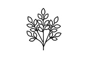 Minimal Abstract Leaves Line Art, an Illustration by musafir_fashion (Thumbnail 8 of 11)