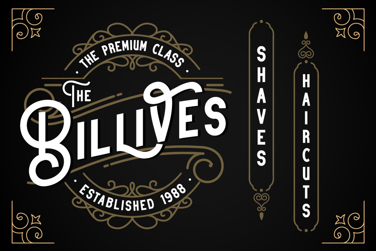Former Broston - A Vintage Font, a Sans Serif Font by Vava Aryanto (Photo 3 of 8)
