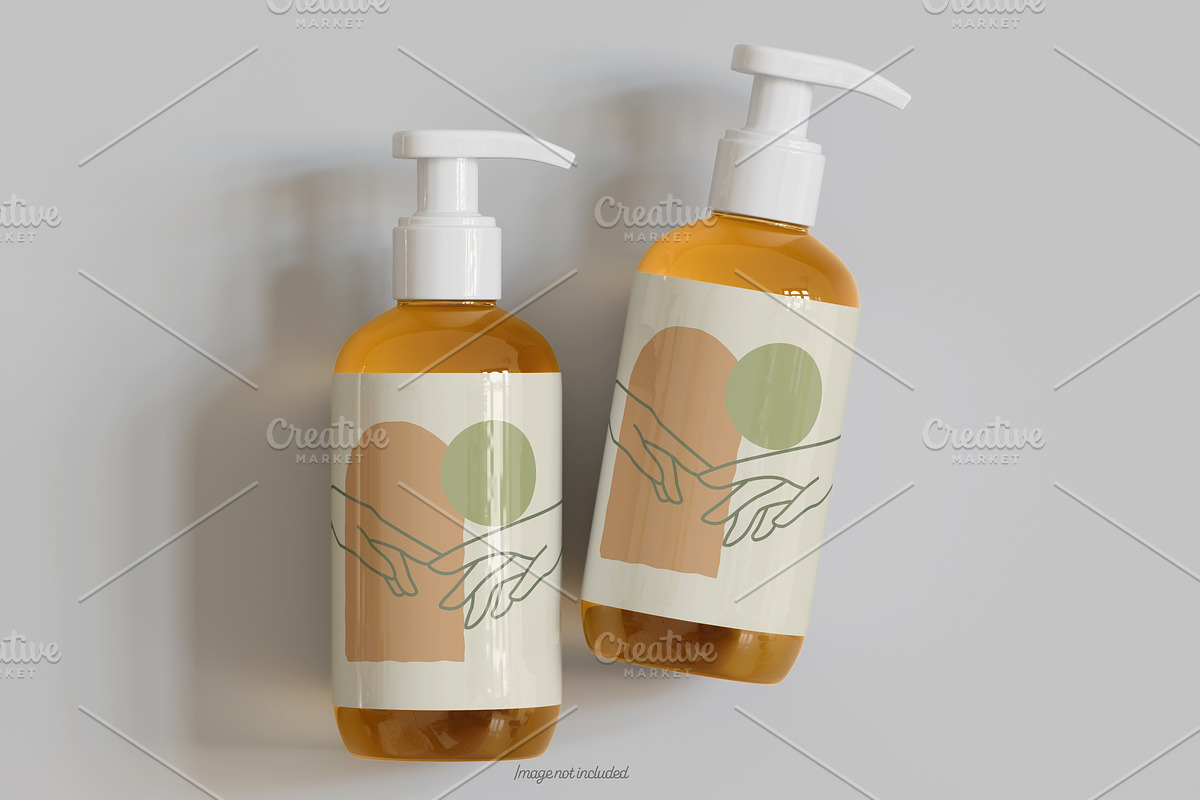Bottle pump mockup bundles, a Cups & Container Mockup by Ambo Ampeng (Photo 12 of 22)