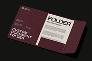 Folder Mockup, a Merchandise Mockup by Unerispace (Thumbnail 2 of 5)