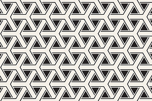 Triangles. Seamless Patterns Set 6