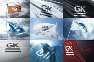 3D Flag S Bundle Mock-up