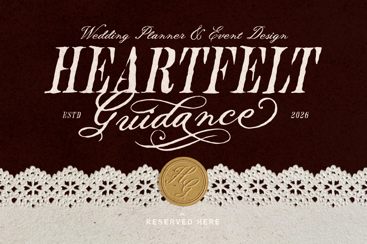 Seratone Vintage Wedding Script, a Script Font by Letterhend Studio (Photo 2 of 10)