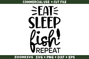 Fishing SVG Bundle 20 Designs, an Illustration by ZoomkSVG (Thumbnail 4 of 41)