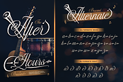 Brisound, a Script Font by Burntilldead (Thumbnail 9 of 12)
