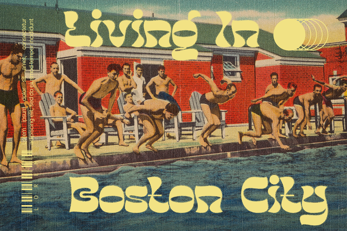 Tiki Tangle - Retro Display Font, a Serif Font by Shakira Studio (Photo 11 of 15)