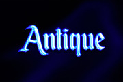 Gothic Chrome Text Effect, a Layer Style Add-On by dokudokunomi (Thumbnail 3 of 4)