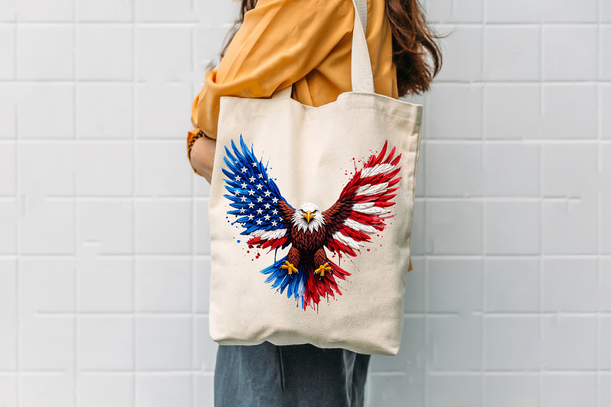 Patriotic American Eagle 4th of July, an Illustration by Designworld (Photo 4 of 5)