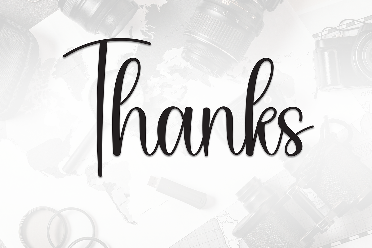 Photography | Script Font, a Handwritten Font by Scratchones (Photo 9 of 9)