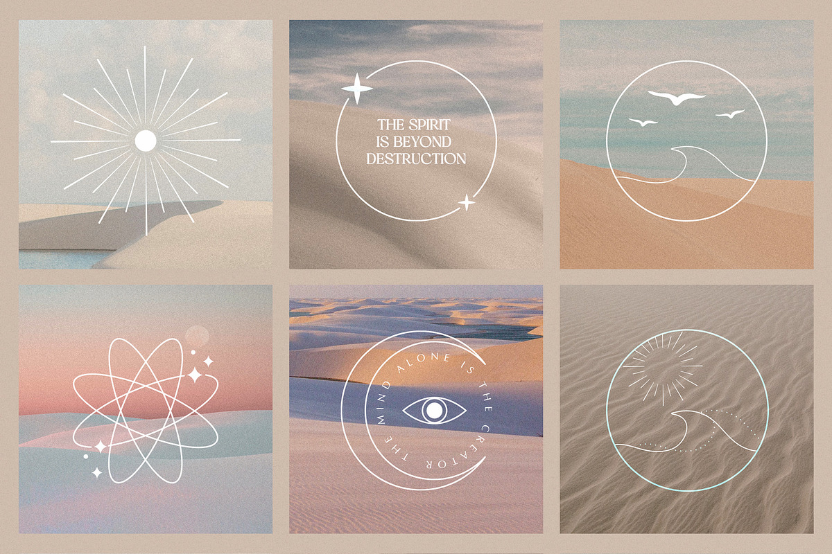 Forms, shapes vector logo elements, an Object Graphic by Olya Creative (Photo 16 of 16)