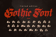 Gothic vector letters - 027, an Object Graphic by GeekClick (Thumbnail 3 of 13)