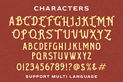 Jemmy Wonder - Vintage Display Font, a Font by Letterhend Studio (Thumbnail 8 of 8)