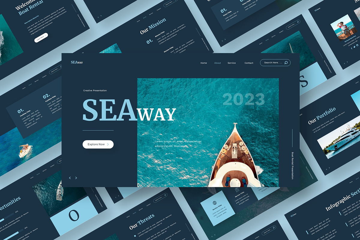Seaway - Google Slide Templates, a Presentation Template by Deepslide Studio (Photo 3 of 7)
