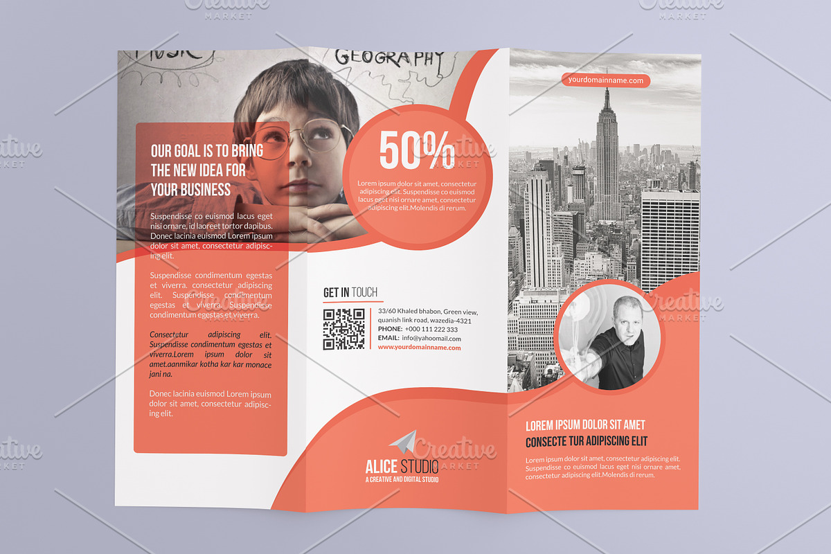 Trifold Brochure Template, a Brochure Template by Alice_s (Photo 3 of 9)