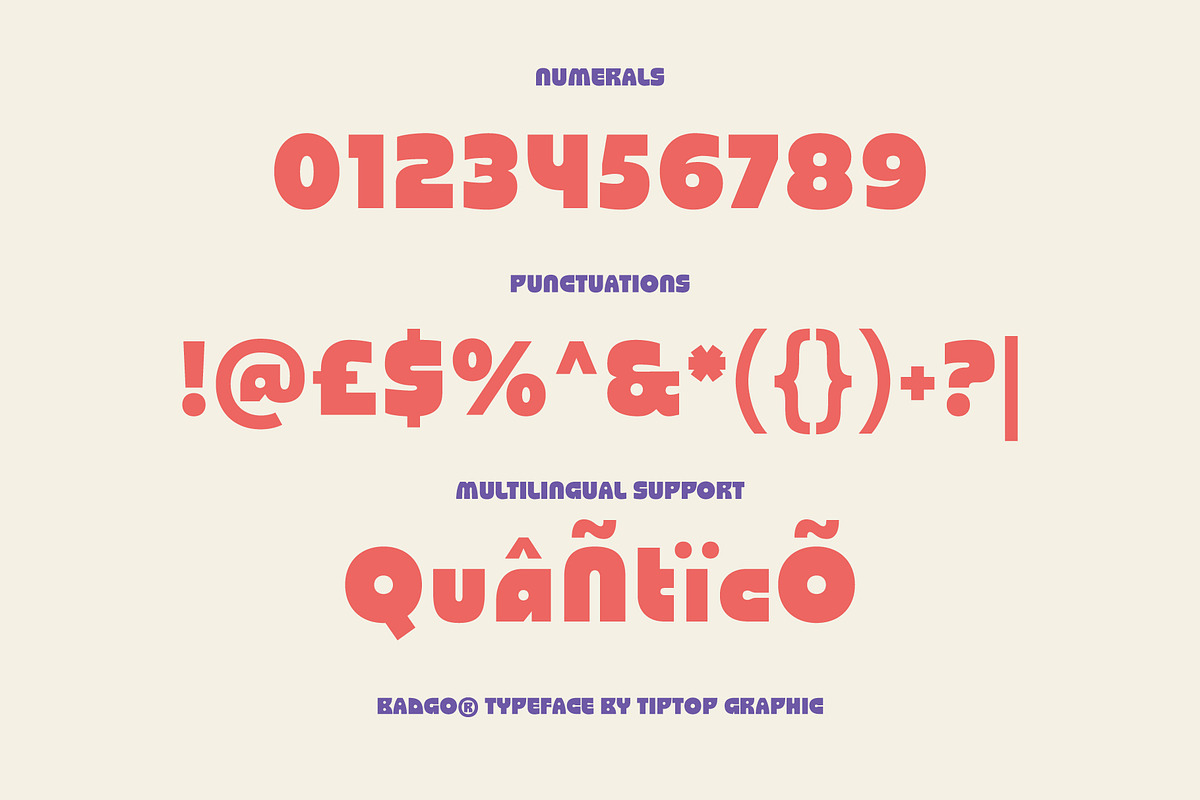 Badgo - Geometric Retro Futurism, a Sans Serif Font by Tiptop Graphic (Photo 6 of 10)