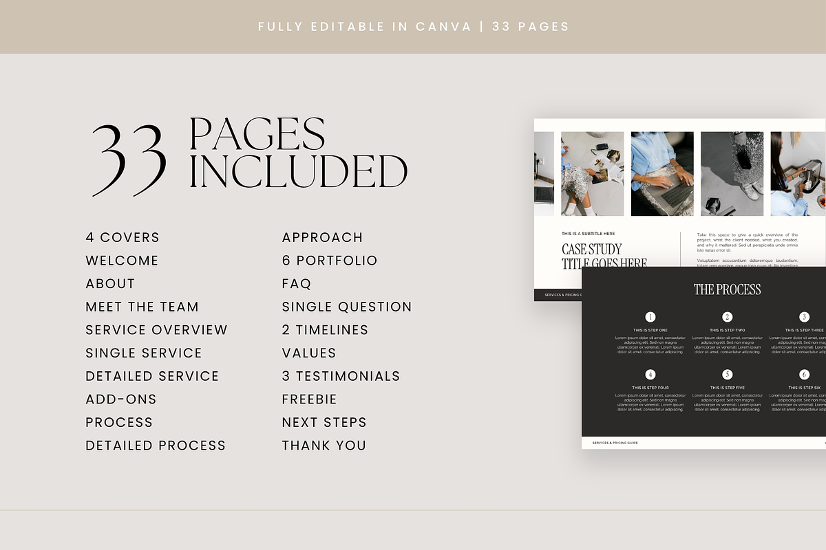 Pricing Guide Template | Canva, a Presentation Template by Rosetta Lane Design (Photo 5 of 9)