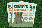 Summer Camp Flyer, a Flyer Template by Gumico Studio. (Thumbnail 2 of 3)