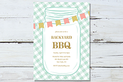BBQ Party Invitation, an Invitation Template by Pixejoo (Thumbnail 2 of 2)