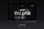 North Port | All Caps Brush Font, a Sans Serif Font by Hustle Supply Co. (Thumbnail 4 of 6)