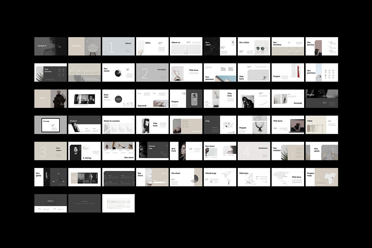 Simple P. PowerPoint Template, a Presentation Template by Simple P. (Photo 9 of 10)