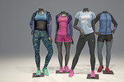 Female mannequin pack 2, a Characters & Person 3D Model by mrGarret (Thumbnail 1 of 13)