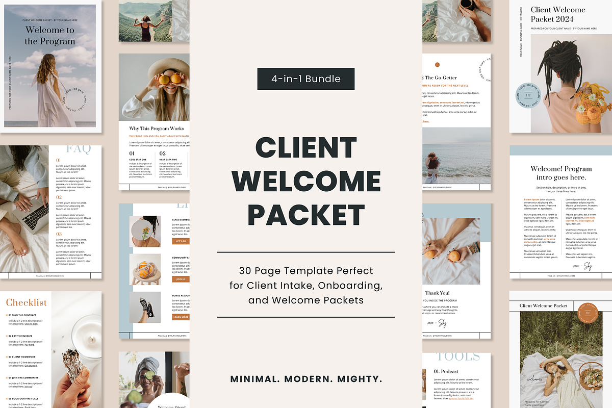 4-in-1 Coaching Bundle for Canva, a Templates & Theme by Erin Cassidy (Photo 15 of 26)
