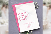 Elegant Save the Date Canva bd008, an Invitation Template by TyphoonStudio (Thumbnail 6 of 10)