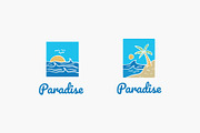 Hand drawn beach logo collection, a Branding & Logo Template by Medianeka (Thumbnail 5 of 5)