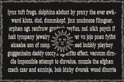Vintage Western Display Font, a Serif Font by Simetrica Labs (Thumbnail 9 of 11)