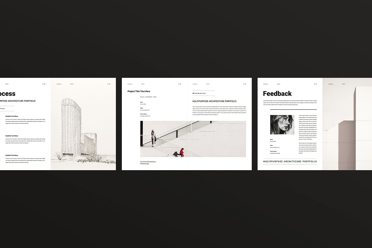 Architecture Brochure Template, a Brochure Template by ArtisanaAura (Photo 8 of 10)