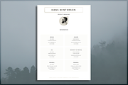 Resume Template / CV Template, a Resume Template by introDuice - CV / Resumes (Thumbnail 5 of 6)