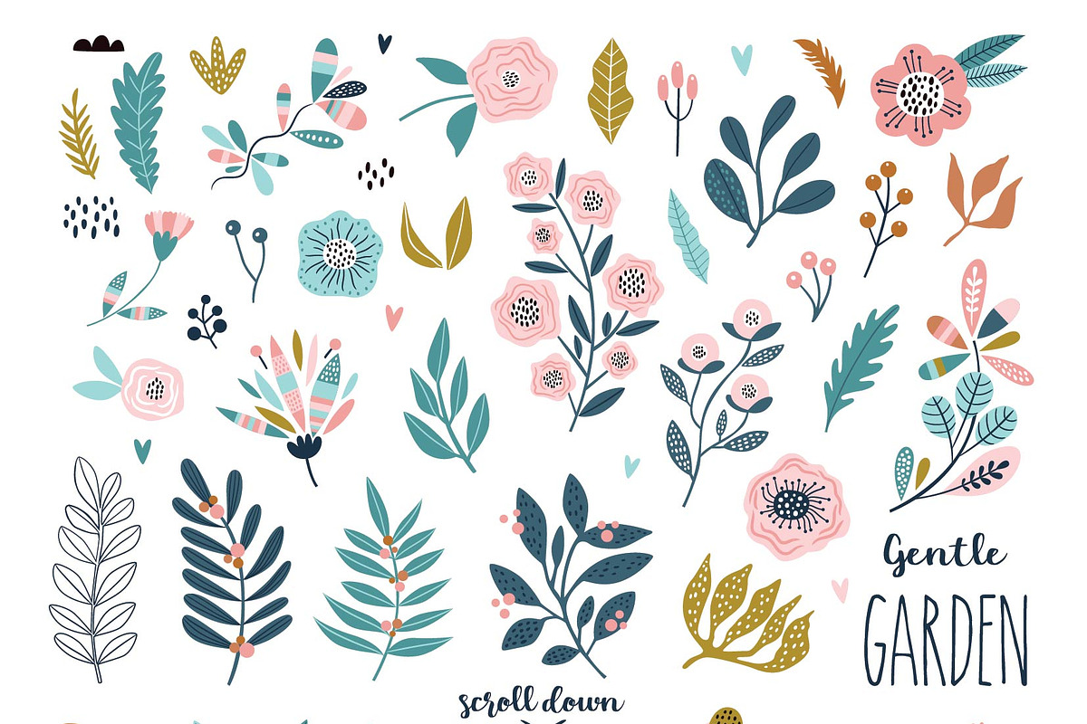 Gentle Garden, a Decorative Illustration by Angelina De Sol (Photo 7 of 12)