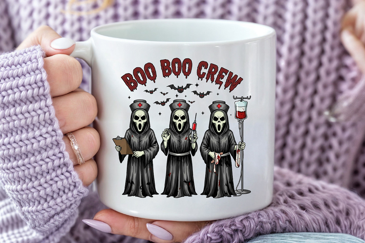 Boo Boo Crew Png, an Illustration by Craft Nest (Photo 4 of 6)