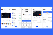 Credit Card Bank & Send Money app, an App Template by nagaredesignstudio (Thumbnail 2 of 2)